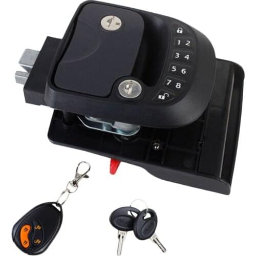 New Car RV Keyless Entry Door Lock Latch Handle Knob Deadbolt NEW Secure Practical Durable RV Camper Trailer Black #279370