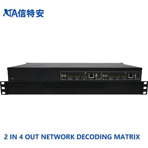HDMI 4-16 Out ip lan video av video cctv matrix switcher support screen splicing, superimposition,split