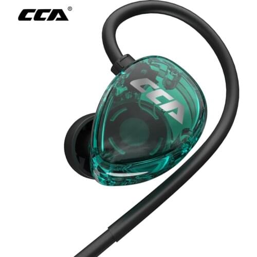 CCA CSA In-Ear Wired Headphone with Mic 3.5mm HIFI Earphone Stereo Music Running Headset Hands-free Subwoofer Sport Gam Earbuds