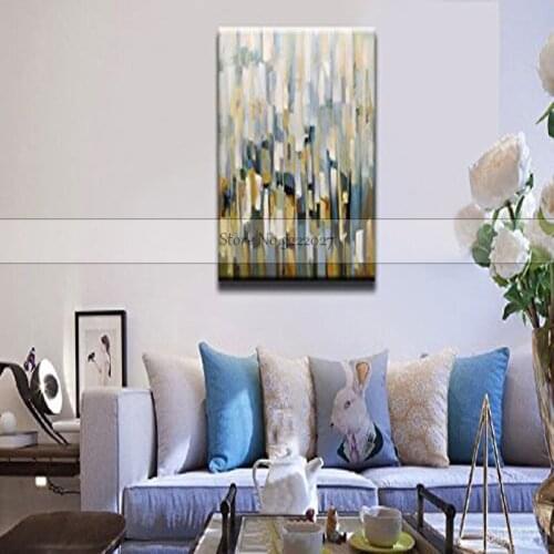 Handmade Canvas Painting modern 100% Decoration Home Best Art Abstract Quardro oil painting original directly from artis