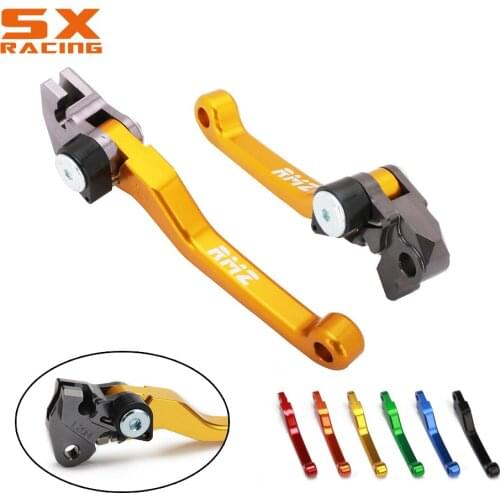 Motorcycle CNC Dirt Bike Brake Clutch Lever For SUZUKI RMZ250 RMZ 250 2004 2007-2018 RMZ450 RMZ 450 2005-2018 Motocross