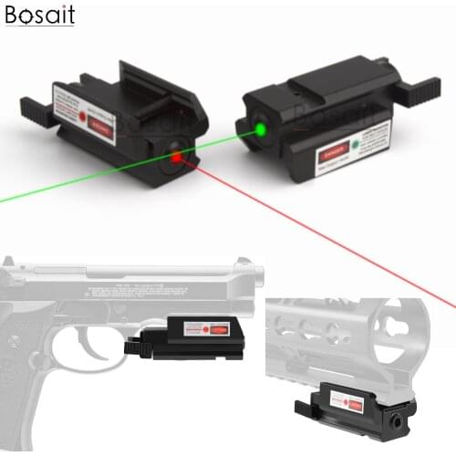 Pistol Sight Tactical Compact Handgun Laser Sight with 11mm 20mm Rail Golck Laser Collimator Aiming
