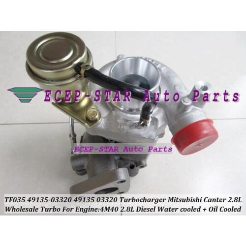 Turbo TF035 49135-03320 4913503320 3214994 100410002 For MITSUBISHI Canter Challanger Delica L400 Pajero Shogun CAT307 4M40 2.8L