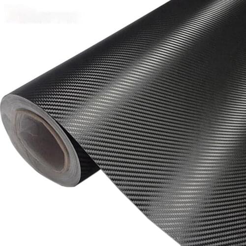 30cmx127cm 3D Carbon Fiber Vinyl Car Wrap Sheet Roll Film Car Stickers and Decal Motorcycle Auto Styling Accessories Automobiles