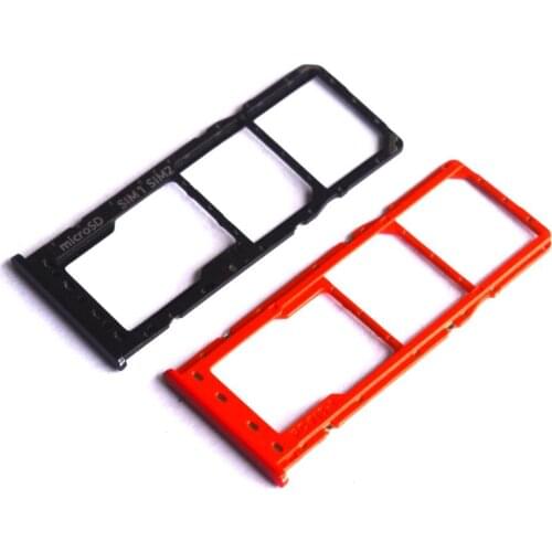 10pcs/lot SIM Tray Holder SD Card Reader Slot Adapter for Samsung Galaxy A10 A105F A105DS