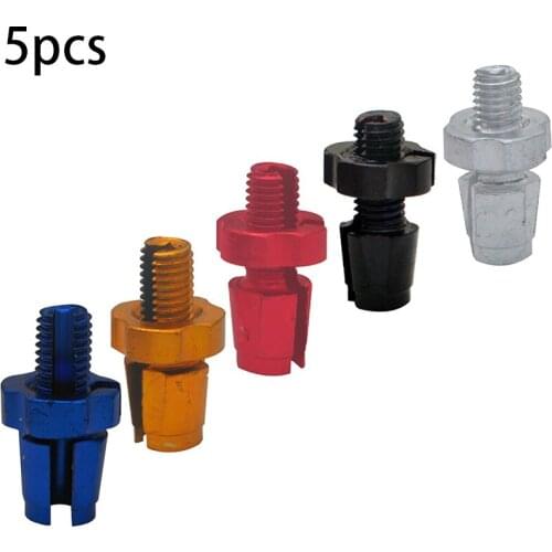 5Pcs Bicycle MTB Bike Brake Lever Nut Adjustment Screw 7mm Thread Accessories Bicycle Mountain Bike Brake Nut