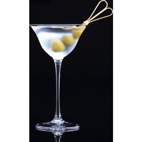 Lead-Free Crystal Glass Wine Cup Japanese-Style Dry Martini Glass Goblet Manual Blowing Wine Glass Party Bar Drinkware