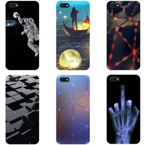 For Honor 7A DUA-L22 Case Silicone TPU Soft Phone Case For Huawei Honor 7A DUA-L22 DUA L22 7 A Honor7A Case Cover 5.45