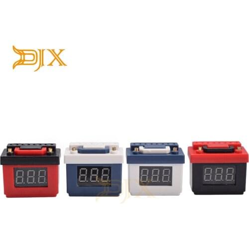 DJX 1PC 2-4S Low Voltage Buzzer Alarm Lipo Battery Voltage Indicator Tester for RC Car Crawlers Battery Voltage Checker