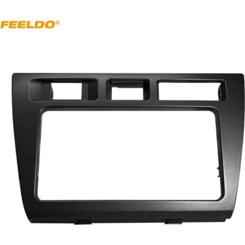 FEELDO Car 2DIN Stereo Fascia Frame Adapter for Toyota Mark II Verossa Audio Dashboard Facia Panel Frame Installation Kit #4858
