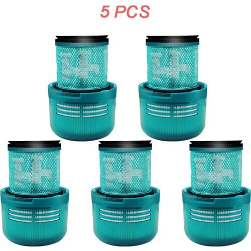 New 2/3/5 Pcs Customized Purple HEPA Post Filter For Dyson V15 SV14 V11 stick handheld Vacuum Cleaner