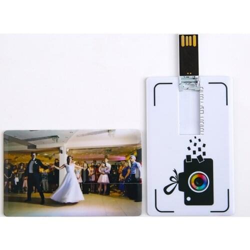 10pcs/lot Free Logo Custom Credit Card USB2.0 Flash Drive Bank Card Usb Pendrive 4GB 8GB 16GB 32GB 64GB Memory Stick Photography