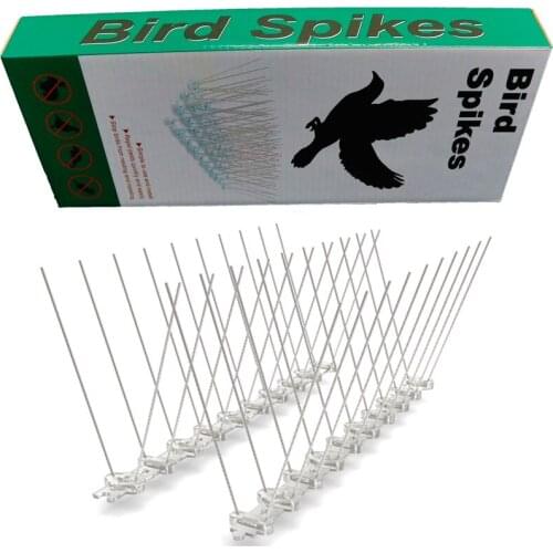 Hot Sale 25 cm Anti-bird Anti-theft Needle Stainless Steel Outdoor Orchard Bird Repellent Pigeon Nail Safe Durable Easy Install