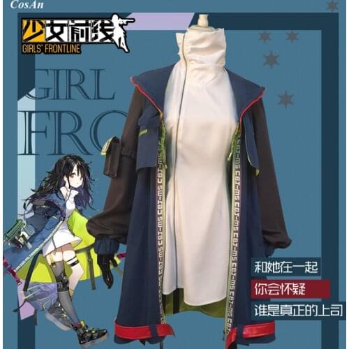 Game Girls Frontline CMS Cosplay Costume The High Quality Combat Dress Female Halloween Party Role Play Clothing Custom-Make