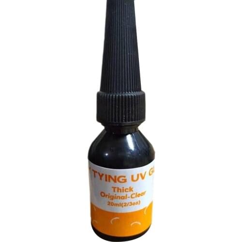 Quick UV Glue UV Glue UV Resin 20ml Fishing Fly Tying Glue Hook Material