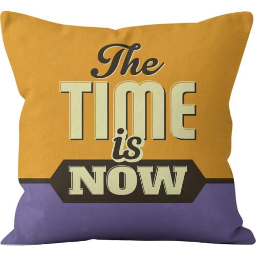 Retro Linen Throw Pillow Case Vintage Loft Style Cushion Covers for Home Sofa Chair Decorative Pillowcases
