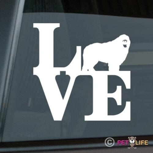 Love Newfoundland Sticker Die Cut Vinyl - park newf newfie window decal