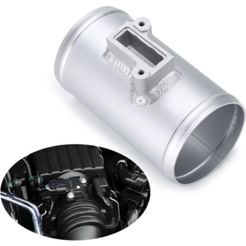 Air Flow Meter Base, Air Flow Sensor Adapter Intake Meter Mount Base for Vehicle Modified, Outer Diameter 63mm/70mm/76mm