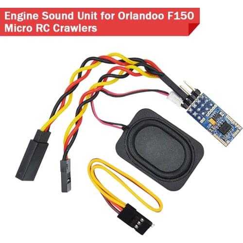New DasMikro TBS Mini Programmable Engine Sound USB Unit for Orlandoo F150 OH35P01 for Truck JJRC Q64 Q65 KIT Micro RC Car part