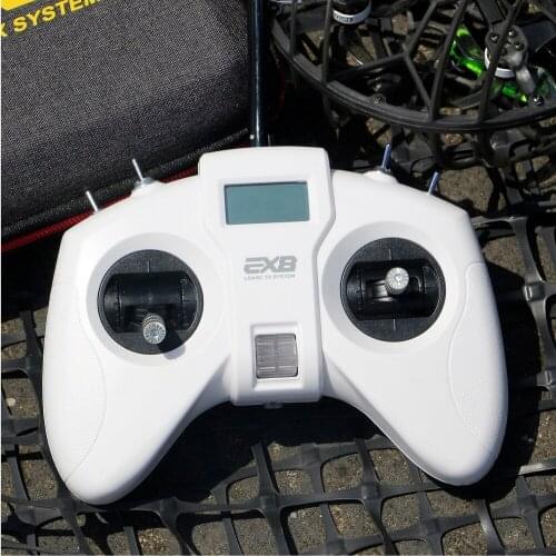 LDARC EX8 2.4G 8CH with LCD Display Support 3 Protocols Radio Transmitter for RC Airplane FPV Racing Freestyle Drones DIY Parts