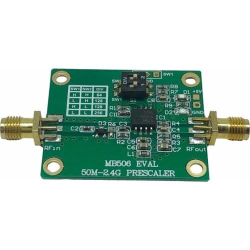 Frequency Divider Module MB506 Frequency Division 2.4GHz Microwave Prescaler 64 128 256