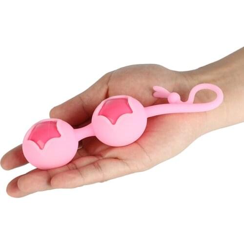 Shrink Yin Vagina Ball Silicone Kegel Balls, Smart Love Ball for Vaginal Tight Exercise Machine, Ben Wa Balls Sex Toys Vibrator