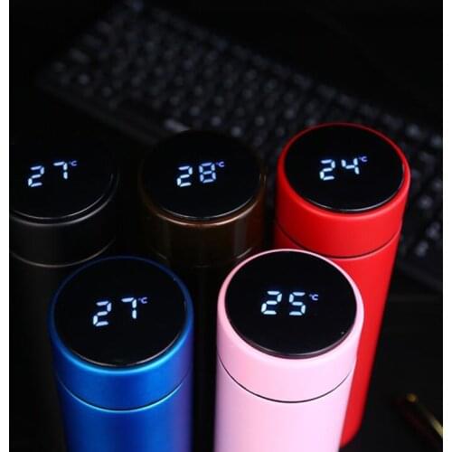 Vacuum Stainless Steel Thermos Intelligent Temperature Display Water Bottle Travel Sport Home Water Bottle Coffee Milk Cup