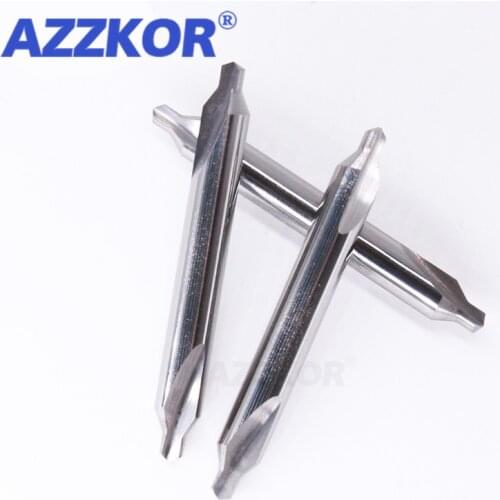 Tungsten steel Double Drill Turning Milling Tool Machine Wholesale A Type High Quality Double Ended Centel Drill Bit Metal Drill