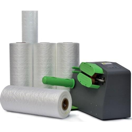 110V/220V Air Cushion Machine Buffer Bag Packing Film Making Machine Roll Packaging Bubble Wrap Air cushion Film Wholesale Price