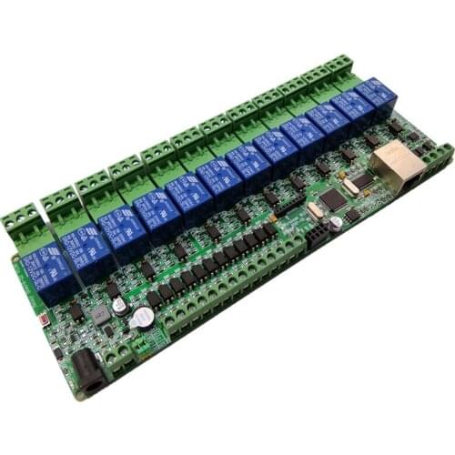 12-way RS485Modbus Relay / Remote Control Roll Gate Motor / 12V24V Control Board Module