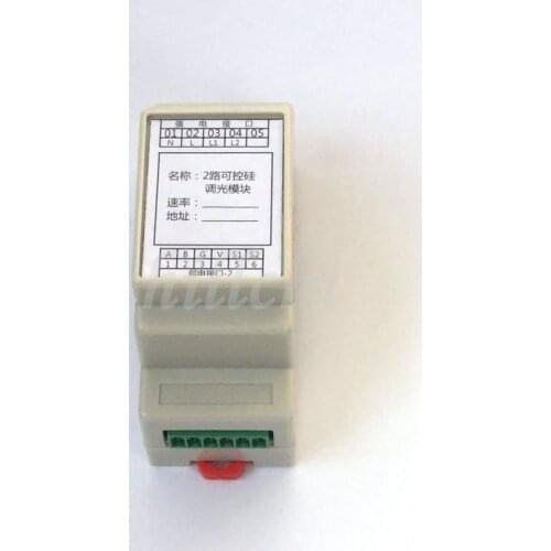 2 channel thyristor dimming module RS485, Modbus, HD0742