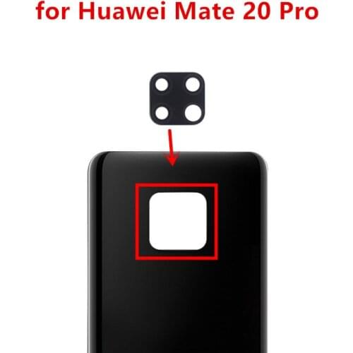 2pcs for huawei mate 20 pro Camera Glass Lens Back Rear Camera Glass Lens with Glue Replacement Repair Spare Parts