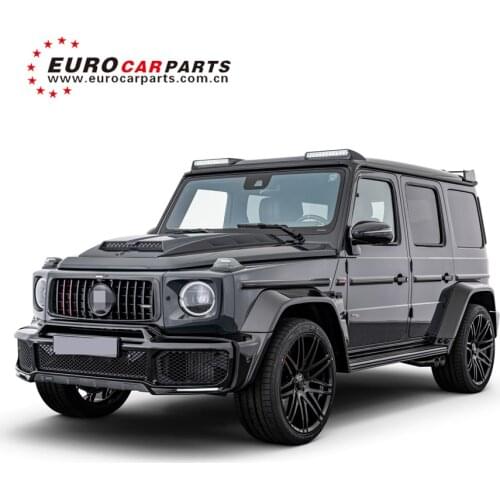 2019 G CLASS W464 W463A g500 g63 to B style body kit for W464 W463A g350 g500 g63 to B style bumpers spoiler hood scoop wings