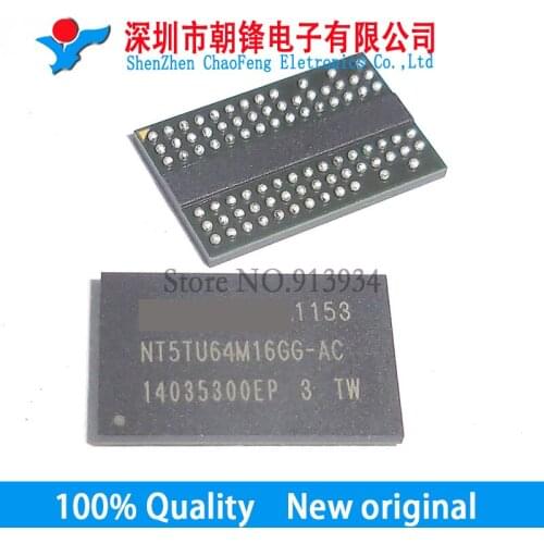 5PCS NT5TU64M16GG-AC NT5TU64M16GG BGA New original