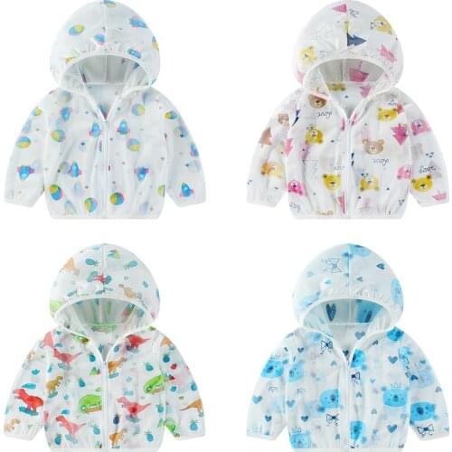 CHILDRENS Sun Protection Clothing 2020 Summer New Style Sun Protection Clothing Men and Women Baby Sunscreen Clothing Breathabl