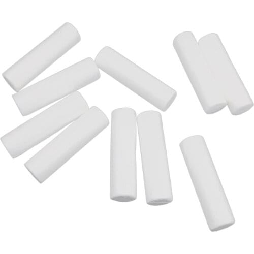 Pack of 10 White Modelling Craft Polystyrene Foam Styrofoam Cylinder Pillar 12cm Ornaments DIY Kids Craft