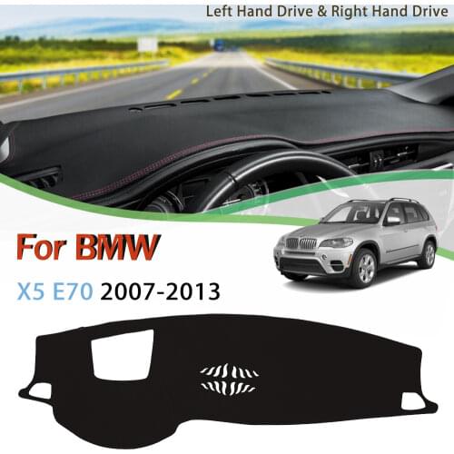 For BMW X5 E70 2007-2013 Anti-Slip Mat Dashboard Cover Pad Waterproof instrument panel pad Accessories