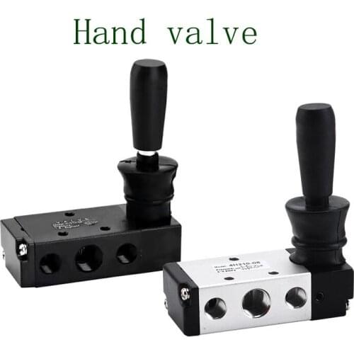 Pneumatic switch manual valve 4h210-08 two position five way hand switch reversing cylinder valve control 4h310-10