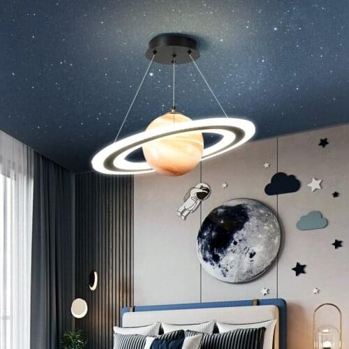 Nordic childrens room bedroom pendant lights indoor lighting hanging light fixture decorative luminaires