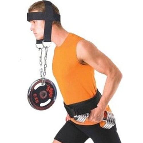 Head Harness Belt Neck Weigeht Lifting Strength Exercise Strap Fitness Weights Head Nylon