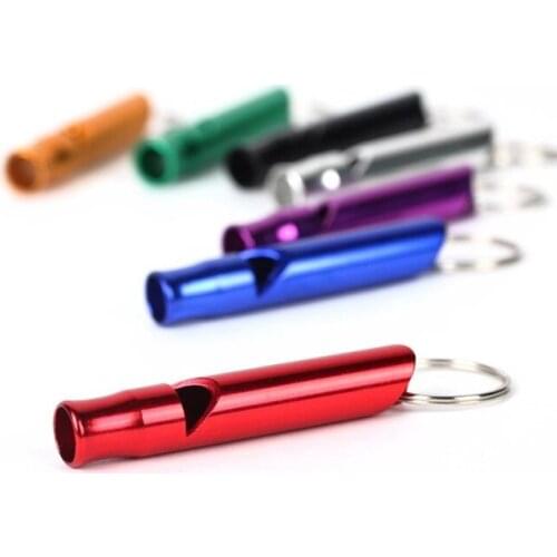 Outdoor survival whistle outdoor keychain whistle training tool treble multifunctional life-saving equipment