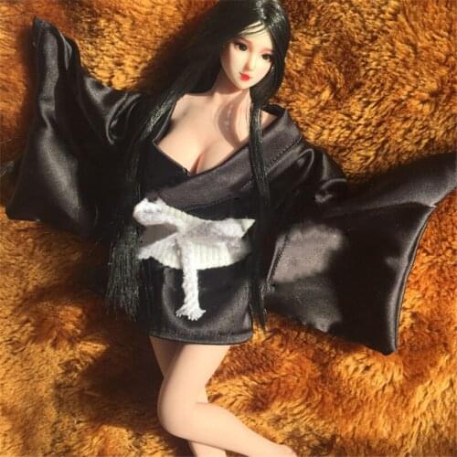 In Stock 1/6 Scale Clothes Accessories 1/6 Female Soldier Japanese Style and Short Kimono/bath Clothes