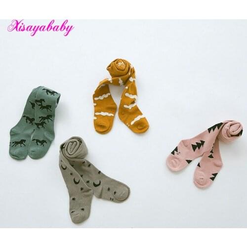 XISAYABABY Warm Tights For Girls
