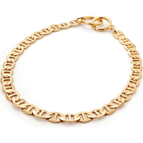 Wide version day chain Cuban necklace women fashion sweater chain long new hip-hop chain chocker necklace