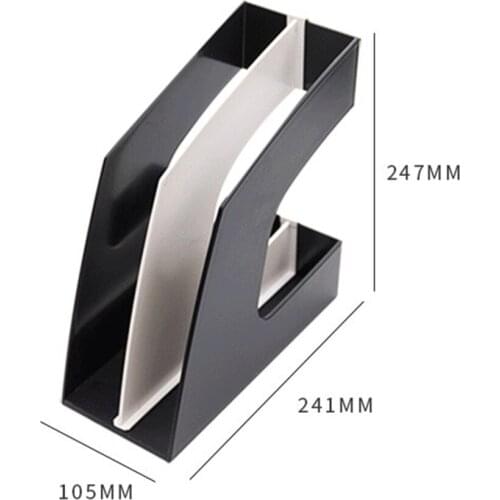 1pcs Colorful Document Tray Files Tray High End Office Business Holder Office 1 Blocks File Holder Document Holder