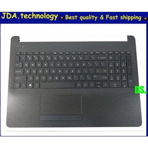 New for HP 15-BS 15T-BR 15Q-BU 15T-BS 15-BW 250 255 G6 TPN-C129 C130 15-bs012cy Palmrest US keyboard upper cover 925010-001