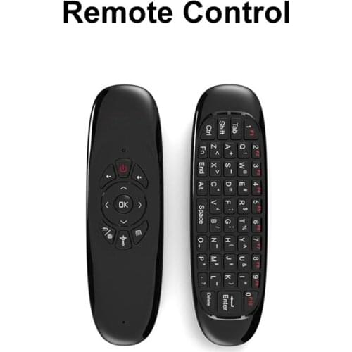 Wireless Air Mouse Remote controller with Keyboard for CarPlay AI Box- Rechargeable