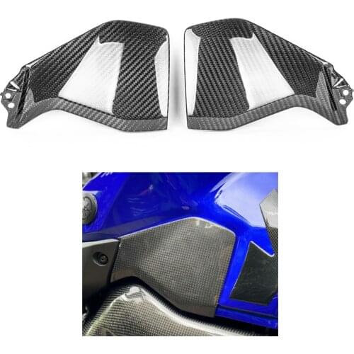 New Motorcycle 100% Carbon Fiber Tank Side Panels Fairing Full in Carbon Accessories For YAMAHA MT09 MT-09 2014 2015 2016 2017