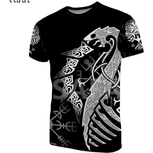 Wolf FLOKI Viking Australia Fenrir Phoenix Celtics 3D All Printed T shirt Men Women 2 Unisex Casual Top Tee Streetwear Harajuku