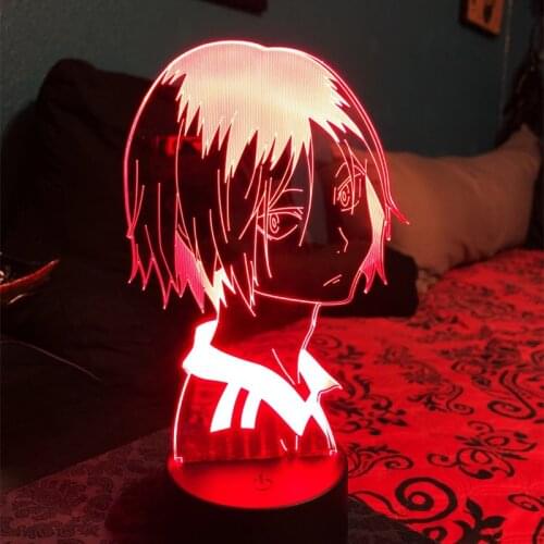 Haikyu LED Night Light Anime Kozume Kenma Lamp Kids Children Birthday Gift Haikyuu Kenma Light for Bedroom Decor neon sign